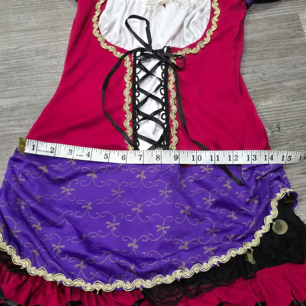 Leg Avenue Crystal Ball Gypsy Sexy Costume Dress Halloween / Dress Up - Picture 4 of 11
